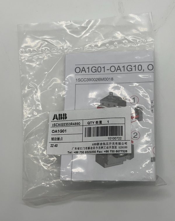 ABB OA1G01 1lb BOX 5x7x3 QTY 2 PRICE 14.00 _page-0001